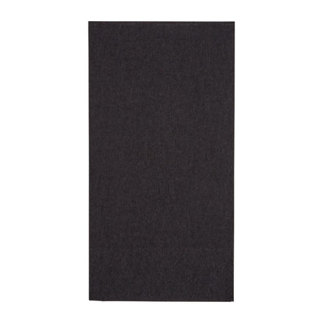 FE249 Fiesta Dinner Napkins Black 400mm (Pack of 2000) JD Catering Equipment Solutions Ltd