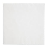 FE251 Fiesta Recyclable Dinner Napkin White 40x40cm 3ply 1/4 Fold (Pack of 1000) JD Catering Equipment Solutions Ltd