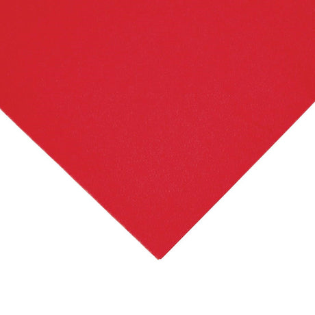 FE254 Fiesta Recyclable Dinner Napkin Red 40x40cm 3ply 1/4 Fold (Pack of 1000) JD Catering Equipment Solutions Ltd