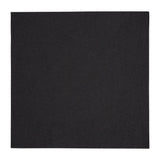 FE257 Fiesta Recyclable Dinner Napkin Black 40x40cm 3ply 1/4 Fold (Pack of 1000) JD Catering Equipment Solutions Ltd