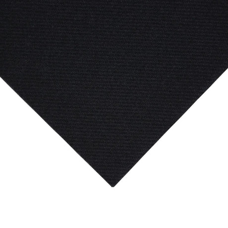 FE263 Fiesta Recyclable Premium Tablin Cocktail Napkin Black 24x24cm Airlaid 1/4 Fold (Pk 2400) JD Catering Equipment Solutions Ltd