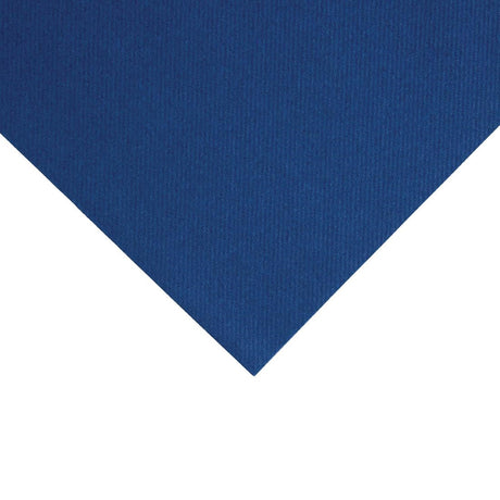 FE269 Fiesta Recyclable Premium Tablin Dinner Napkin Dark Blue 40x40cm Airlaid 1/4 Fold (Pk 500) JD Catering Equipment Solutions Ltd