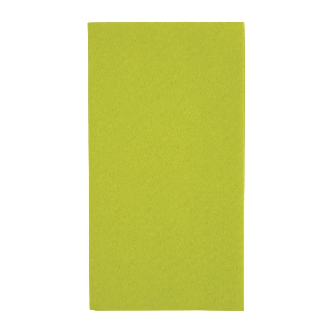 FE272 Fiesta Recyclable Premium Tablin Dinner Napkin Kiwi 40x40cm Airlaid 1/8 Fold (Pack of 500) JD Catering Equipment Solutions Ltd