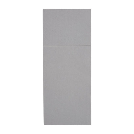 FE279 Fiesta Recyclable Premium Tablin Dinner Napkin Grey 48x40cm Airlaid Pocket Fold (Pk 400) JD Catering Equipment Solutions Ltd