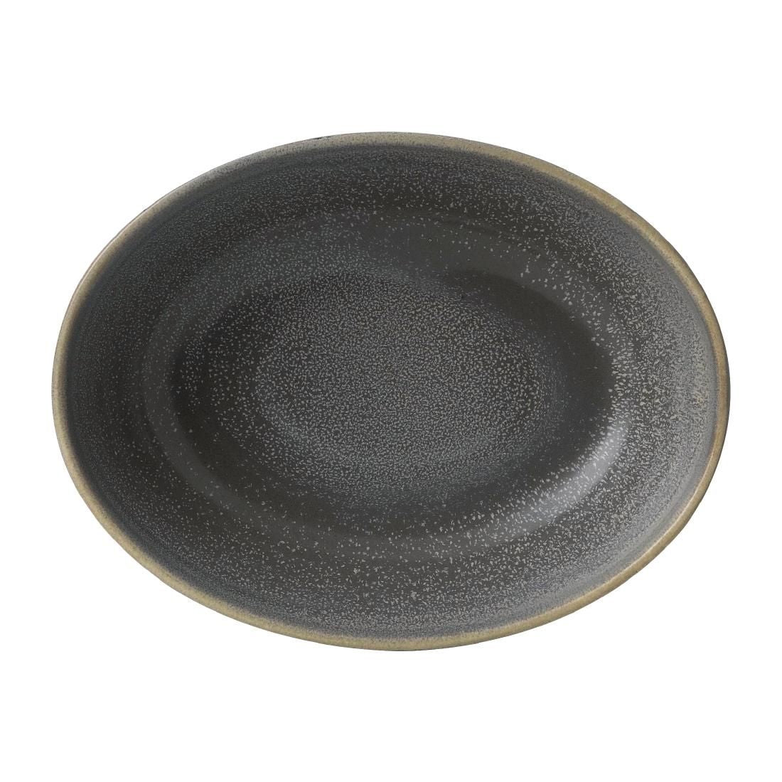 FE300 Dudson Evo Granite Deep Oval Bowl 216 x 162mm (Pack of 6) JD Catering Equipment Solutions Ltd