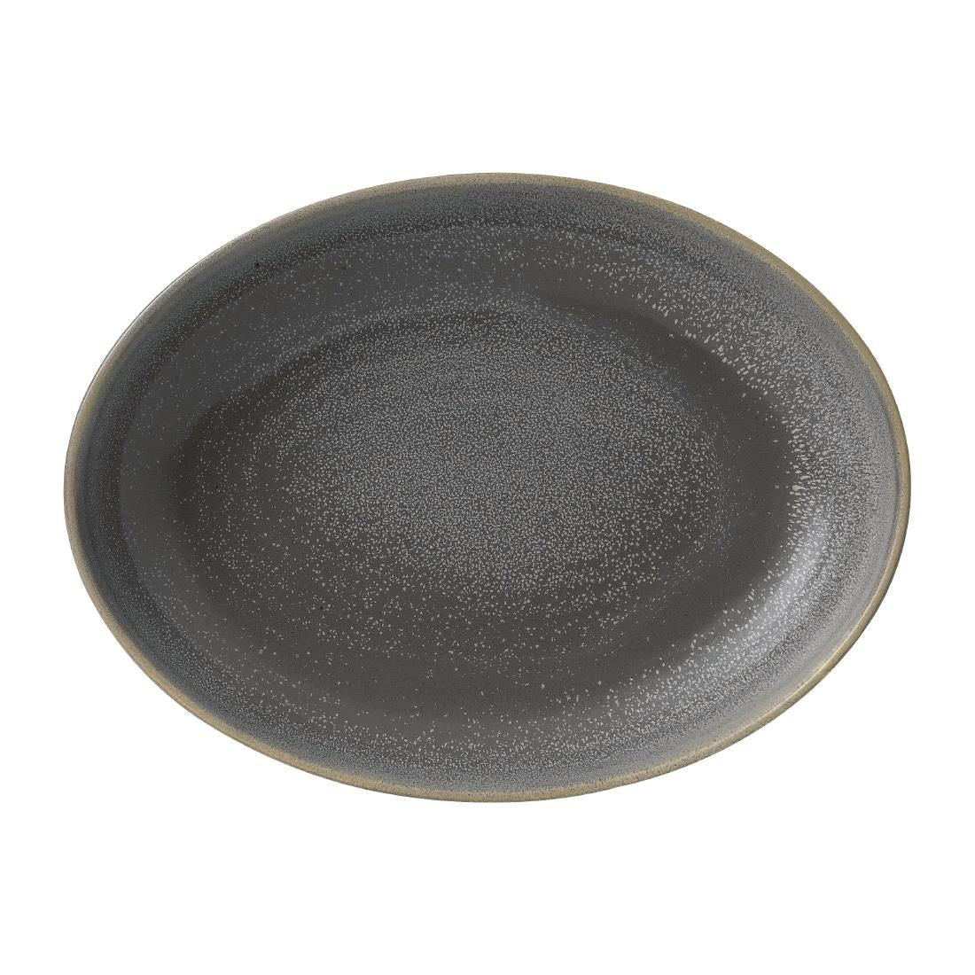 FE301 Dudson Evo Granite Deep Oval Bowl 267 x 196mm (Pack of 6) JD Catering Equipment Solutions Ltd