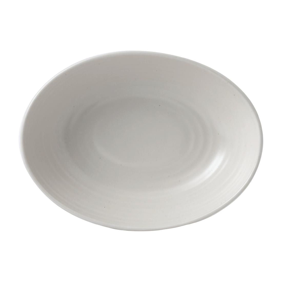 FE330 Dudson Evo Pearl Deep Oval Bowl 216 x 162mm (Pack of 6) JD Catering Equipment Solutions Ltd