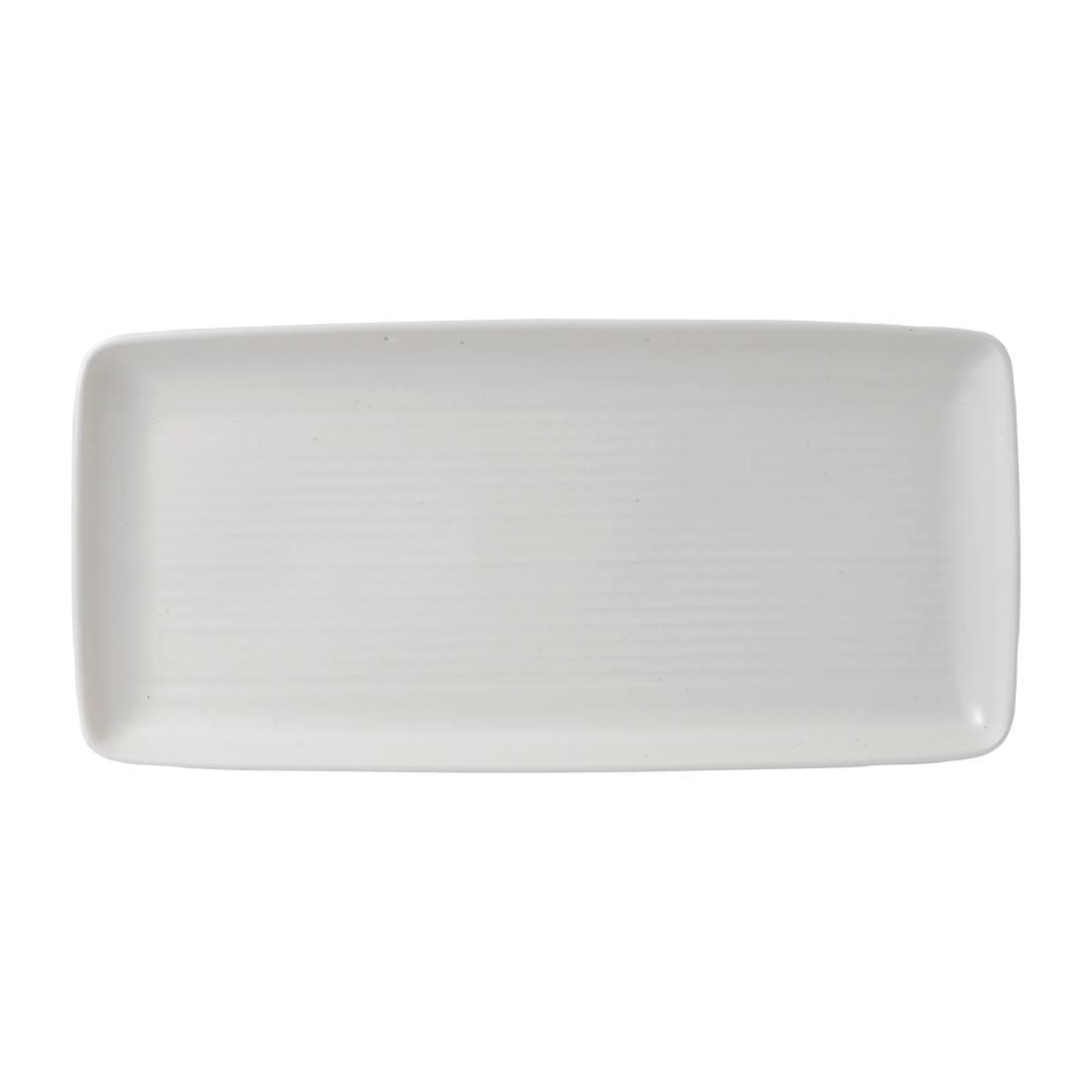 FE343 Dudson Evo Pearl Rectangular Tray 270 x 124mm (Pack of 6) JD Catering Equipment Solutions Ltd