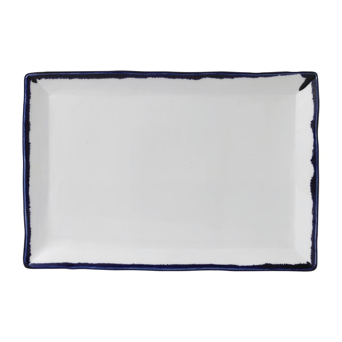 FE357 Dudson Harvest Ink Rectangle Tray 343 x 232mm (Pack of 6) JD Catering Equipment Solutions Ltd