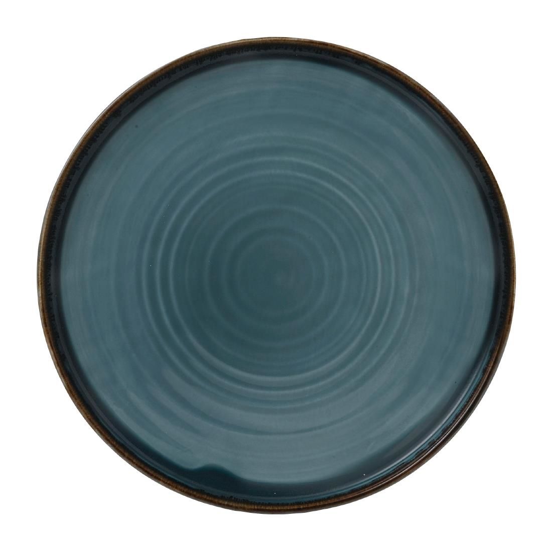 FE399 Dudson Harvest Blue Walled Plate 260mm (Pack of 6) JD Catering Equipment Solutions Ltd