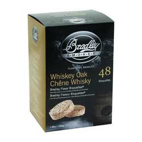 FE643 Bradley Food Smoker Whiskey Oak Flavour Bisquette (Pack of 48) - JD Catering Equipment Solutions Ltd