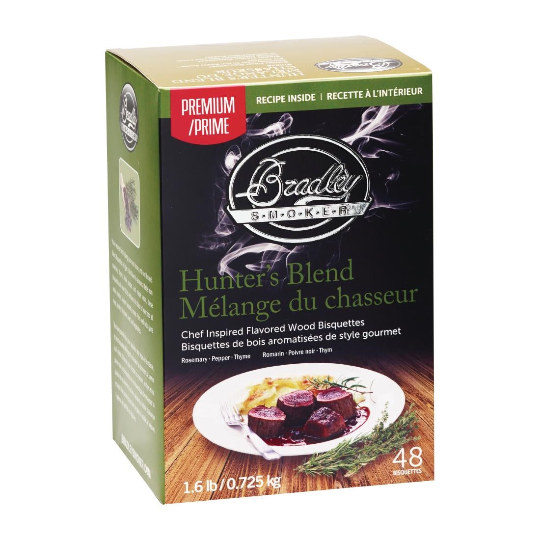 FE648 Bradley Food Smoker Hunters Blend Premium Flavour (Pack of 48) JD Catering Equipment Solutions Ltd