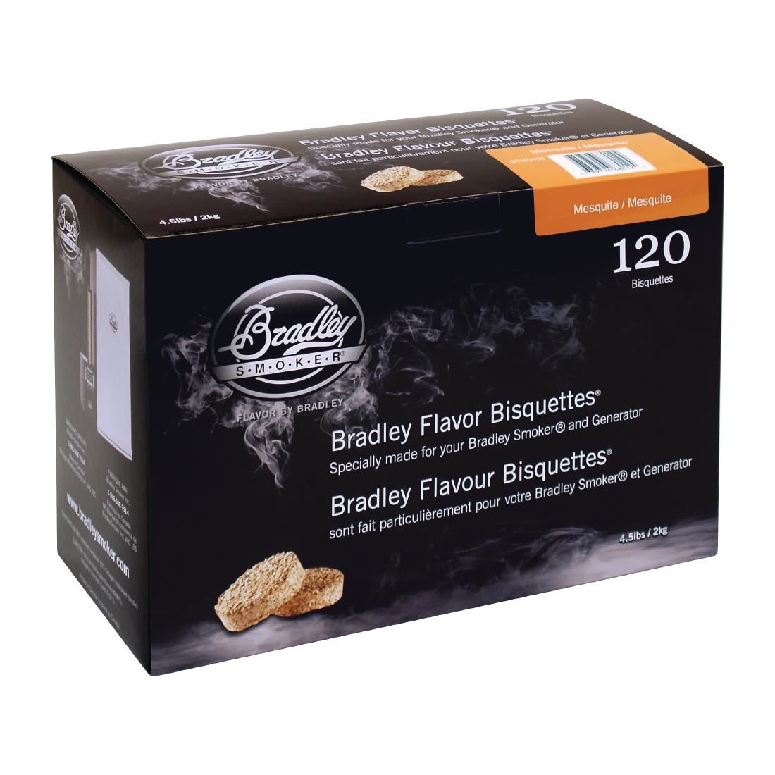 FE657 Bradley Food Smoker Mesquite Flavour Bisquette (Pack of 120) JD Catering Equipment Solutions Ltd