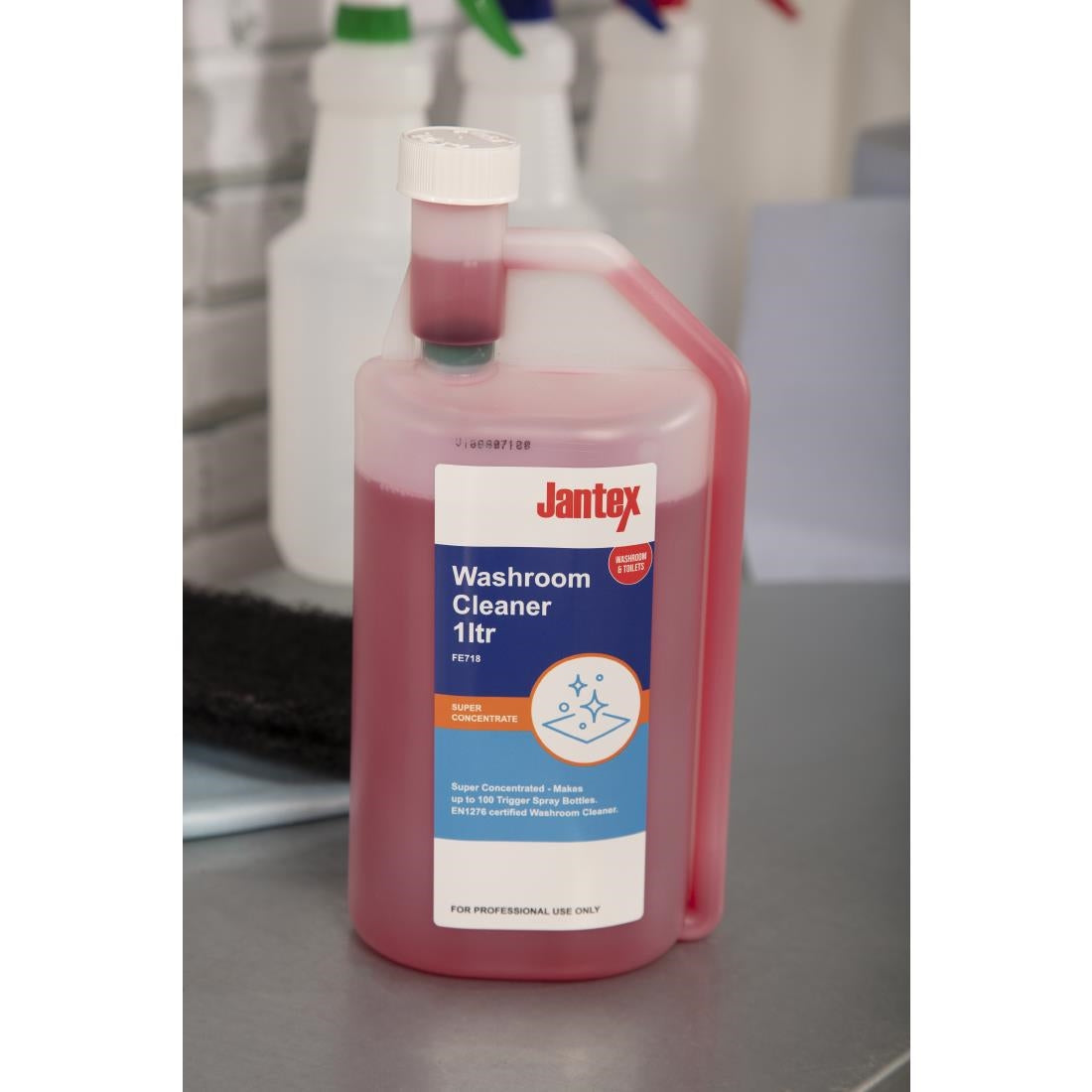 FE718 Jantex Washroom Cleaner Super Concentrate 1Ltr JD Catering Equipment Solutions Ltd