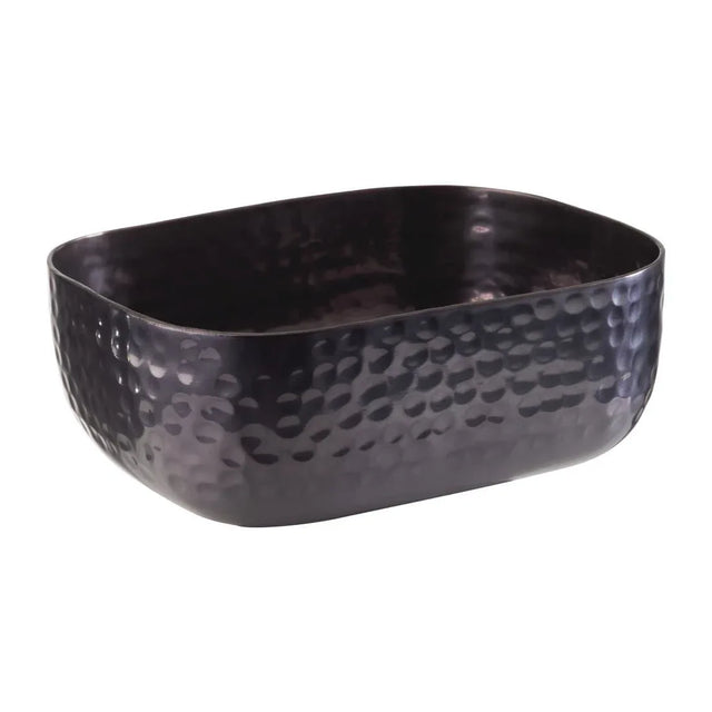 FE976 APS Hammered Serving Bowl Black 120 x 155mm - JD Catering Equipment Solutions Ltd