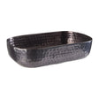 FE977 APS Hammered Serving Bowl Black 155 x 230mm - JD Catering Equipment Solutions Ltd