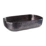 FE977 APS Hammered Serving Bowl Black 155 x 230mm - JD Catering Equipment Solutions Ltd
