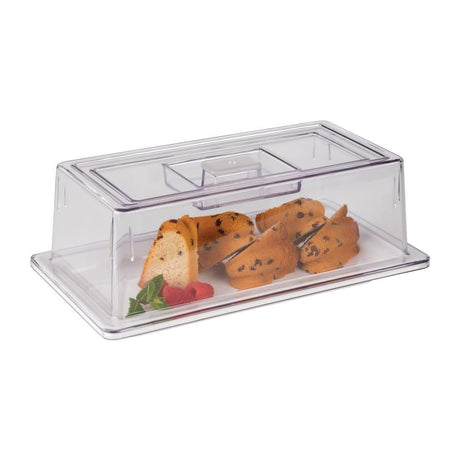 FJ659 APS Polycarbonate 1/3 Gastronorm Lid JD Catering Equipment Solutions Ltd