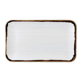 FJ757 Dudson Harvest Natural Rectangular Plate 275mm (Pack of 12) JD Catering Equipment Solutions Ltd