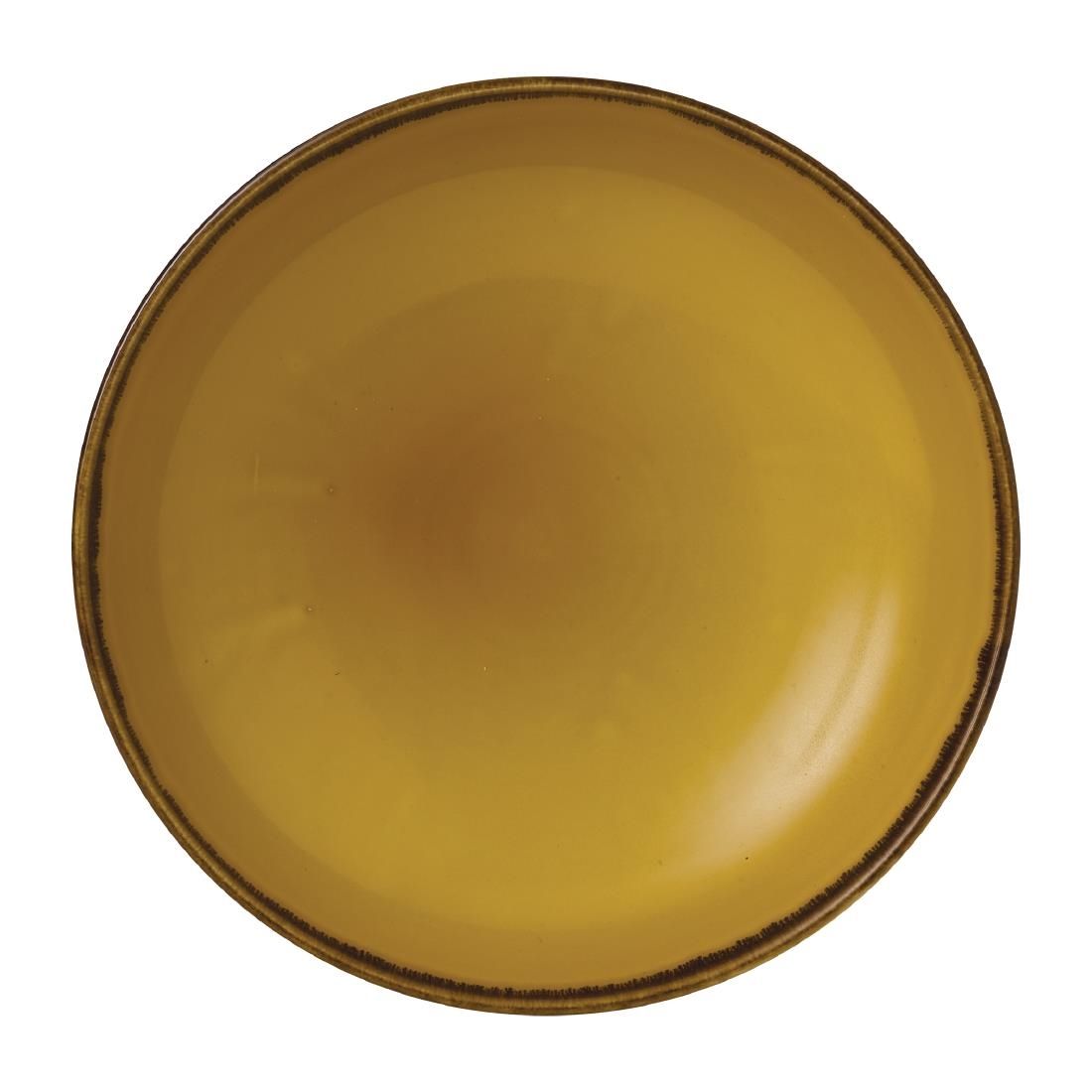 FJ774 Dudson Harvest Dudson Mustard Coupe Bowl 248mm (Pack of 12) JD Catering Equipment Solutions Ltd