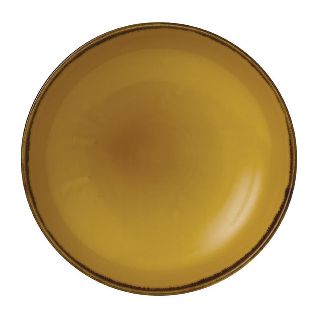 FJ774 Dudson Harvest Dudson Mustard Coupe Bowl 248mm (Pack of 12) JD Catering Equipment Solutions Ltd