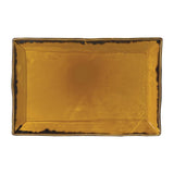 FJ781 Dudson Harvest Dudson Mustard Rectangular Tray 285mm (Pack of 6) JD Catering Equipment Solutions Ltd