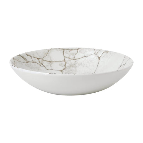 FJ804 Studio Prints Kintsugi Agate Grey Coupe Bowl 15oz (Box 12) JD Catering Equipment Solutions Ltd