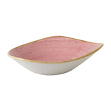 FJ906 Stonecast Petal Pink Triangle Bowl 21oz (Pack of 12) JD Catering Equipment Solutions Ltd