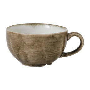FJ920 Stonecast Patina Antique Taupe Cappuccino Cup 12oz (Pack of 12) - JD Catering Equipment Solutions Ltd