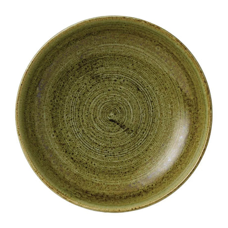 FJ931 Stonecast Plume Olive Coupe Bowl 40oz (Pack of 12) - JD Catering Equipment Solutions Ltd