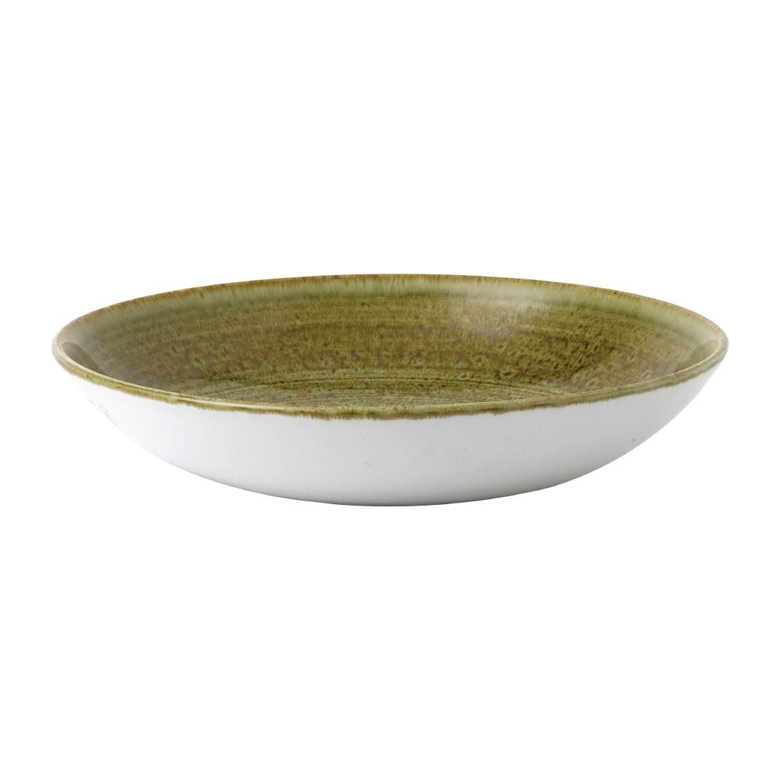 FJ931 Stonecast Plume Olive Coupe Bowl 40oz (Pack of 12) JD Catering Equipment Solutions Ltd