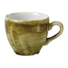 FJ940 Stonecast Plume Olive Espresso Cup 3.5oz (Pack of 12) - JD Catering Equipment Solutions Ltd