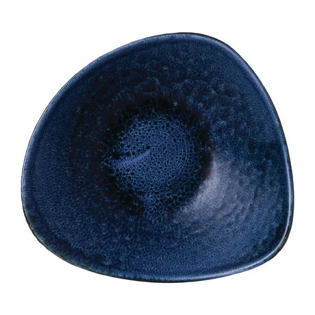 FJ950 Stonecast Plume Ultramarine Triangle Bowl 21oz (Pack of 12) - JD Catering Equipment Solutions Ltd