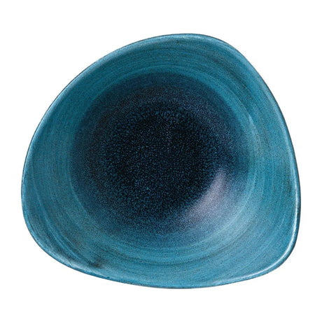FJ974 Stonecast Aqueous Lagoon Triangle Bowl 21oz (Box 12) - JD Catering Equipment Solutions Ltd