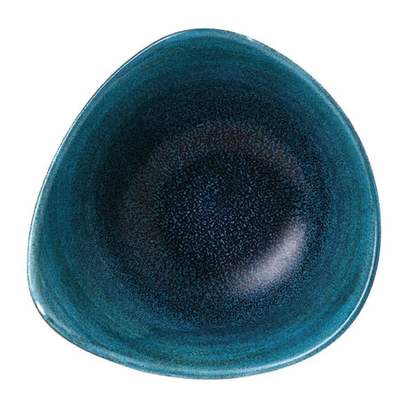 FJ975 Stonecast Aqueous Lagoon Triangle Bowl 13oz (Box 12) - JD Catering Equipment Solutions Ltd