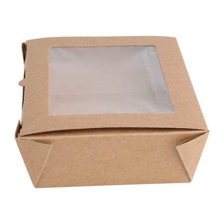 FN899 Fiesta Salad Box with PET Window 1600ml (Pack of 100) JD Catering Equipment Solutions Ltd