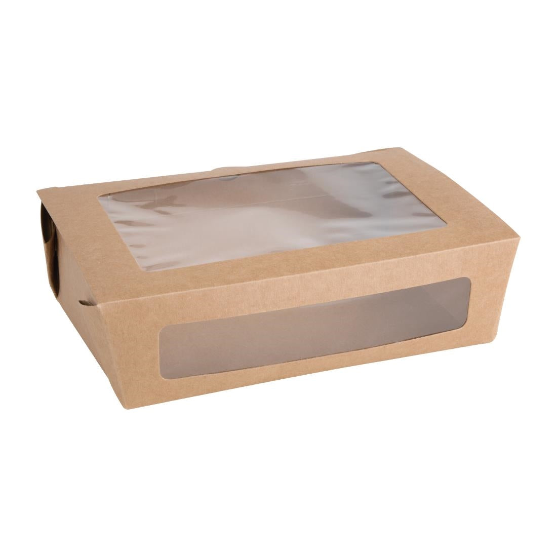 FN899 Fiesta Salad Box with PET Window 1600ml (Pack of 100) JD Catering Equipment Solutions Ltd