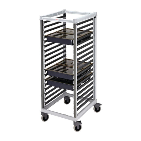 FP467 Cambro 2/1 Gastronorm Trolley 36 Tray Capacity Tall JD Catering Equipment Solutions Ltd