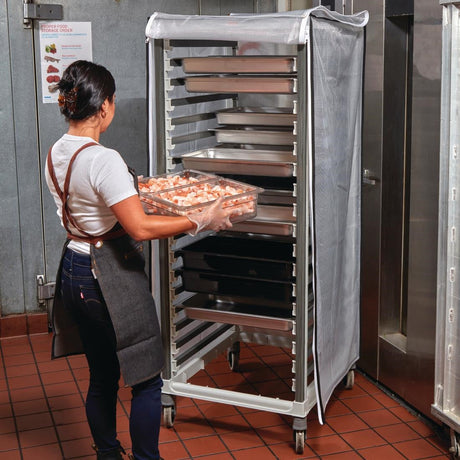 FP467 Cambro 2/1 Gastronorm Trolley 36 Tray Capacity Tall JD Catering Equipment Solutions Ltd