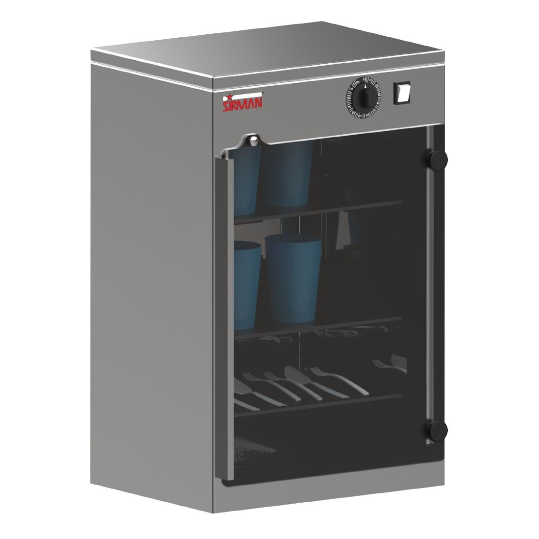 FP504 Sirman UV Sterilising Cabinet UVC 24W S JD Catering Equipment Solutions Ltd