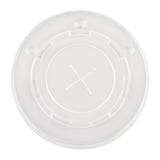 FP783 Fiesta Recyclable Polystyrene Lids for 12oz Cold Paper Cups 80mm (Pack of 1000) JD Catering Equipment Solutions Ltd