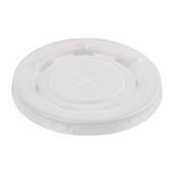 FP784 Fiesta Recyclable Polystyrene Lids for 16oz/20oz Cold Paper Cups 90mm (Pack of 1000) JD Catering Equipment Solutions Ltd