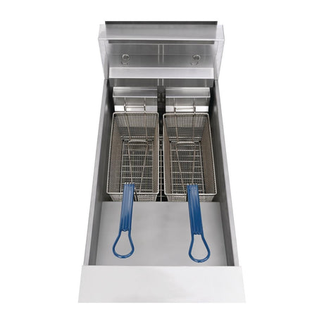 FP876 Pitco Single Tank Twin Basket Fryer SE14S-SSTC JD Catering Equipment Solutions Ltd