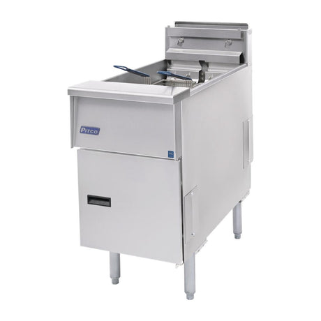 FP876 Pitco Single Tank Twin Basket Fryer SE14S-SSTC JD Catering Equipment Solutions Ltd