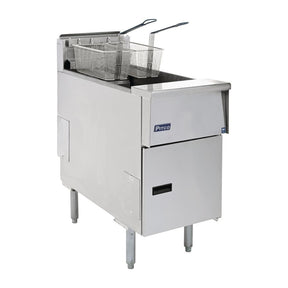 FP876 Pitco Single Tank Twin Basket Fryer SE14S-SSTC JD Catering Equipment Solutions Ltd