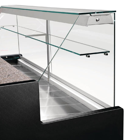 FP922-150 Zoin Tibet Serve Over Counter Black 1500mm JD Catering Equipment Solutions Ltd