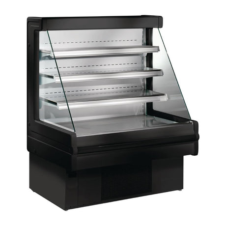 FP929-150 Zoin Mandy Low Profile Multi Deck Display Fridge Black 1500mm JD Catering Equipment Solutions Ltd