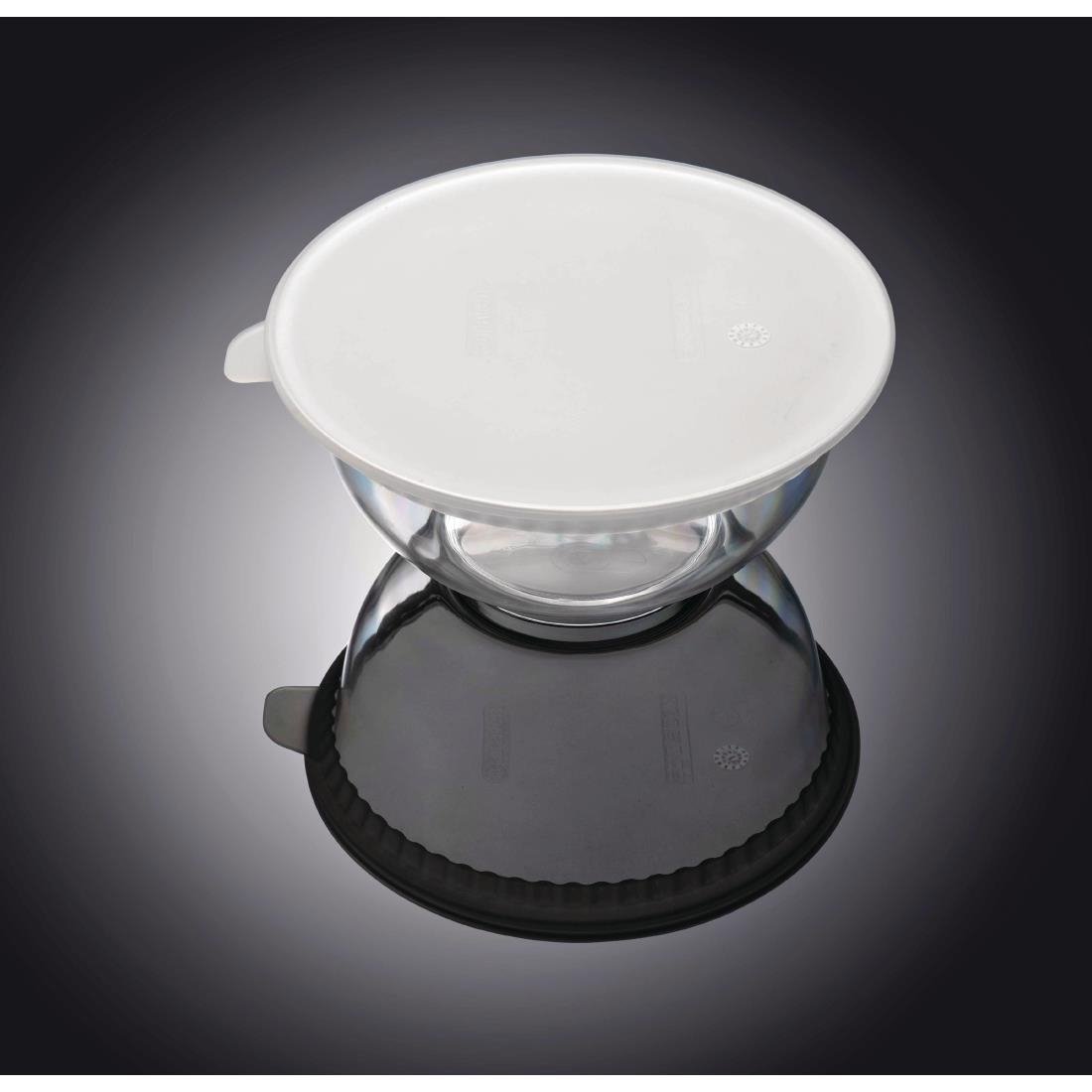 FP931 Araven Round Silicone Lid Clear 235mm JD Catering Equipment Solutions Ltd