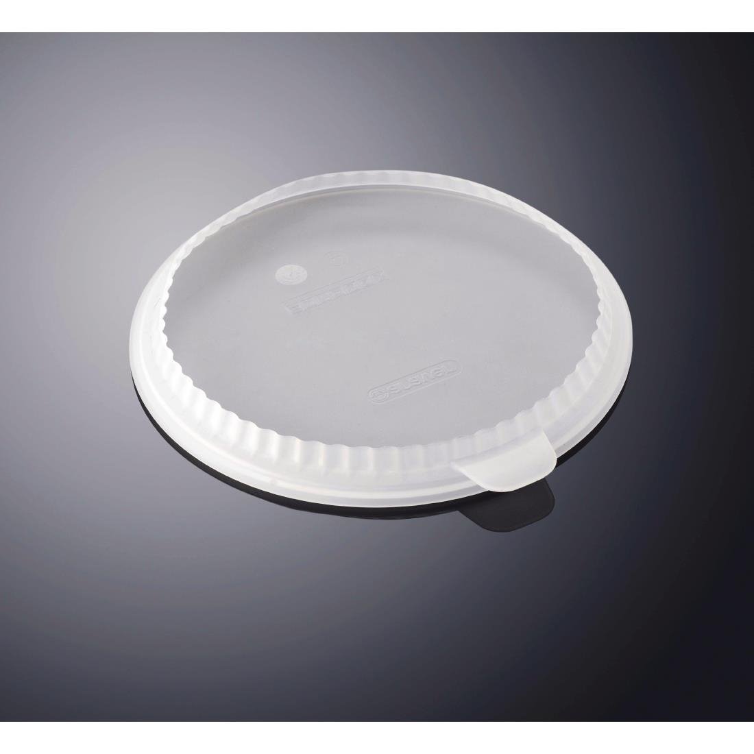 FP931 Araven Round Silicone Lid Clear 235mm JD Catering Equipment Solutions Ltd