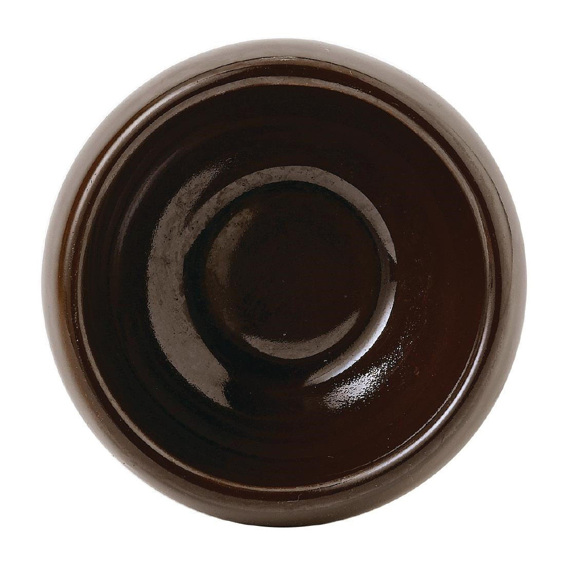 FR001 Churchill Emerge Cinnamon Brown Deep Bowl 90mm (Pack of 12) JD Catering Equipment Solutions Ltd